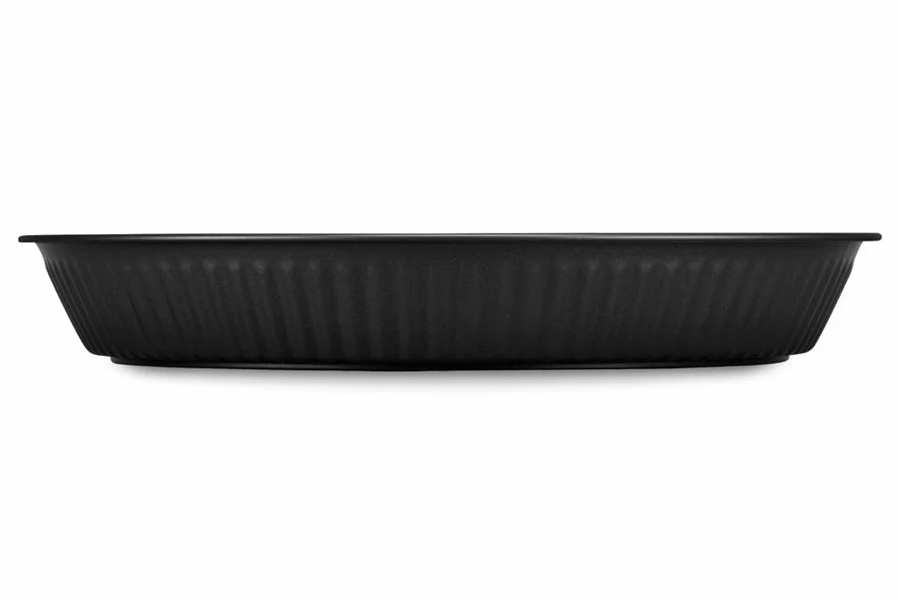 Molde para tarta Ø 28 cm, Acero con revestimiento antiadherente, Negro