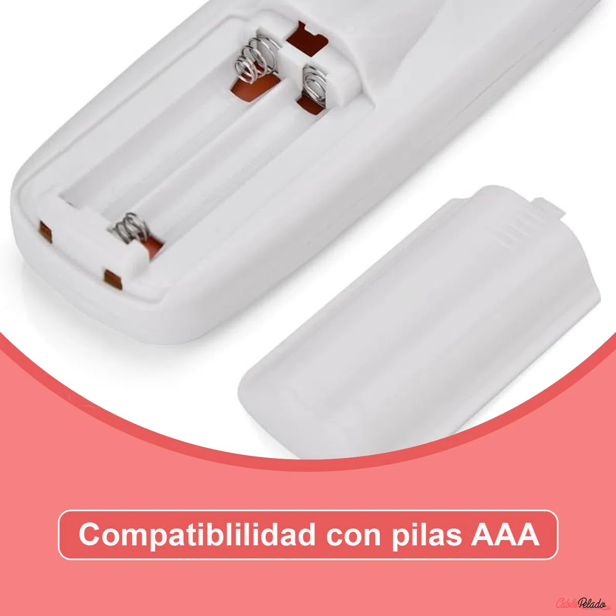CABLEPELADO - Mando Universal Aire Acondicionado ARH-403 | Control Remoto Sustituto para Samsung y Más | Pantalla LCD y Reloj | Alcance 10m