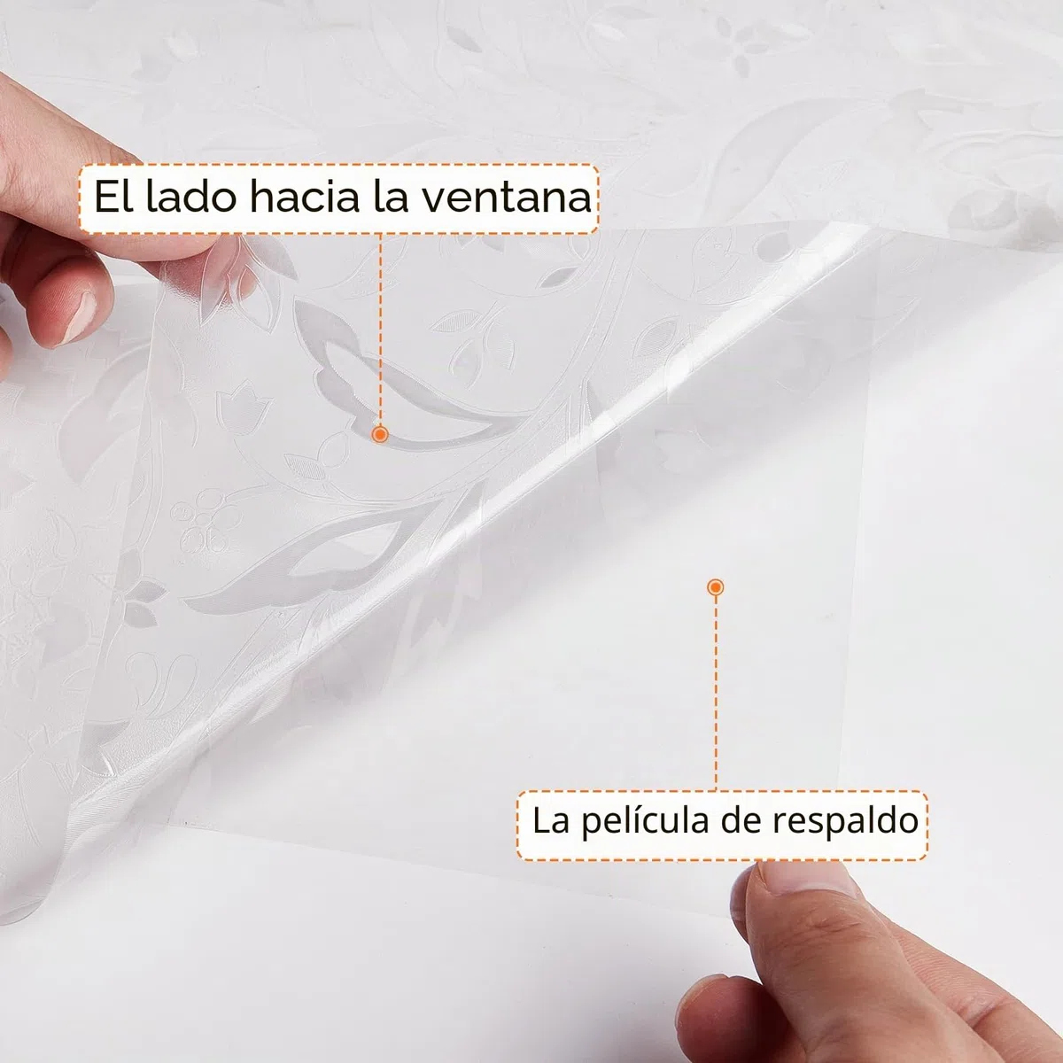 KROMAPOLIS Vinilo para Cristal - Vinilo Ventana privacidad Window Film Ventana privacidad adherencia estática para Ventanas, no Adhesiva, sin Pegamento - 44,5X200CM