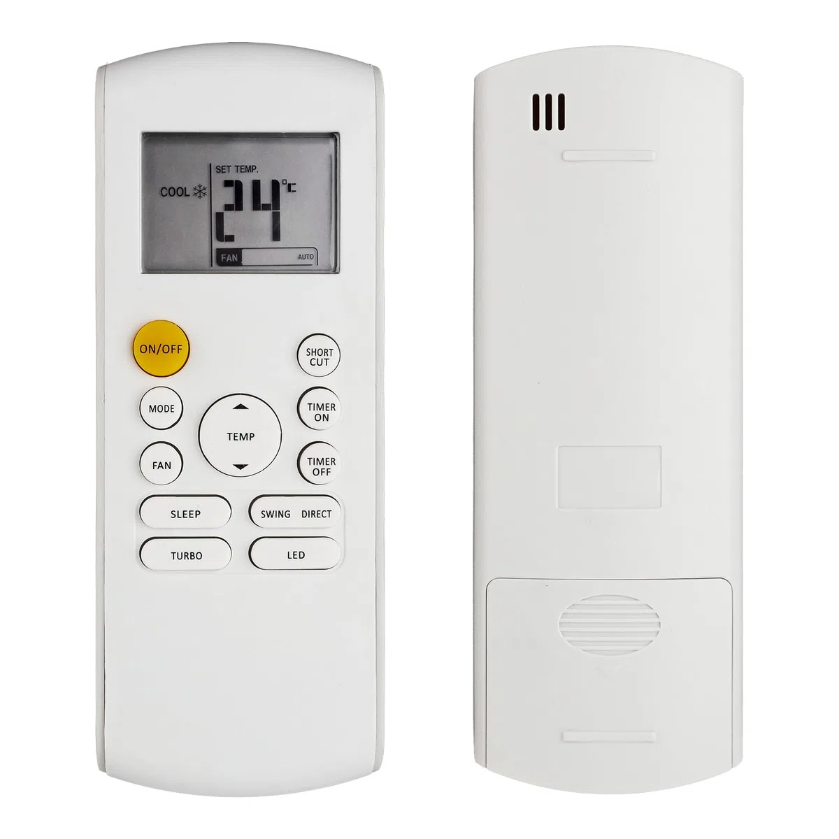 RG57B1/BGE Mando a Distancia Compatible con Media AC Aire Acondicionado RG57B/BGE RG57B1/BGE RG57B2/BGERG57A6/BGEF RG57D/BGE Sustitución Controlador