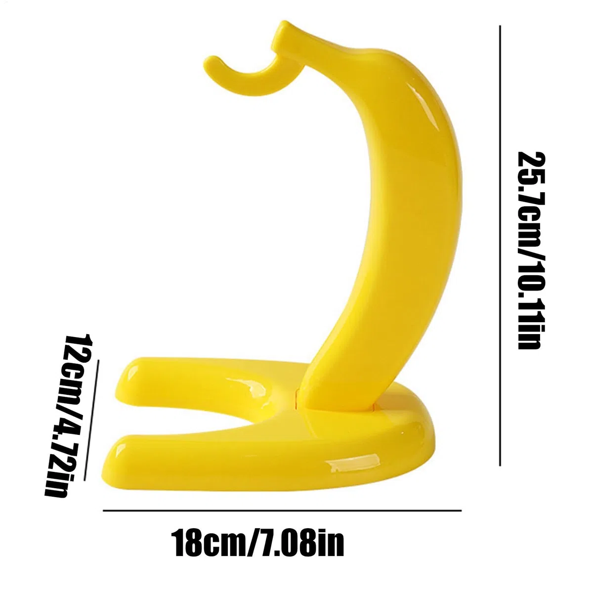Soporte de exhibición de plátano – Colgador de árbol de plátano | Soporte de plátano de polipropileno, soporte creativo para plátanos de alimenticio, soporte de banana resistente para cocina y
