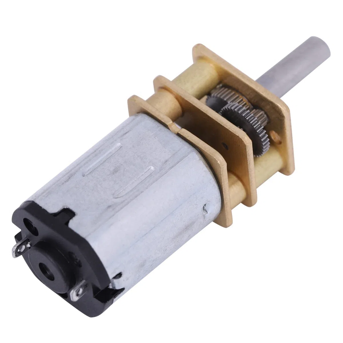 Motor de Engranajes N20, Motor de Engranajes Mini Reductor de Velocidad Motor de CC con Engranajes de Metal Completo para Modelo de Robot de Automóvil RC (150 RPM)