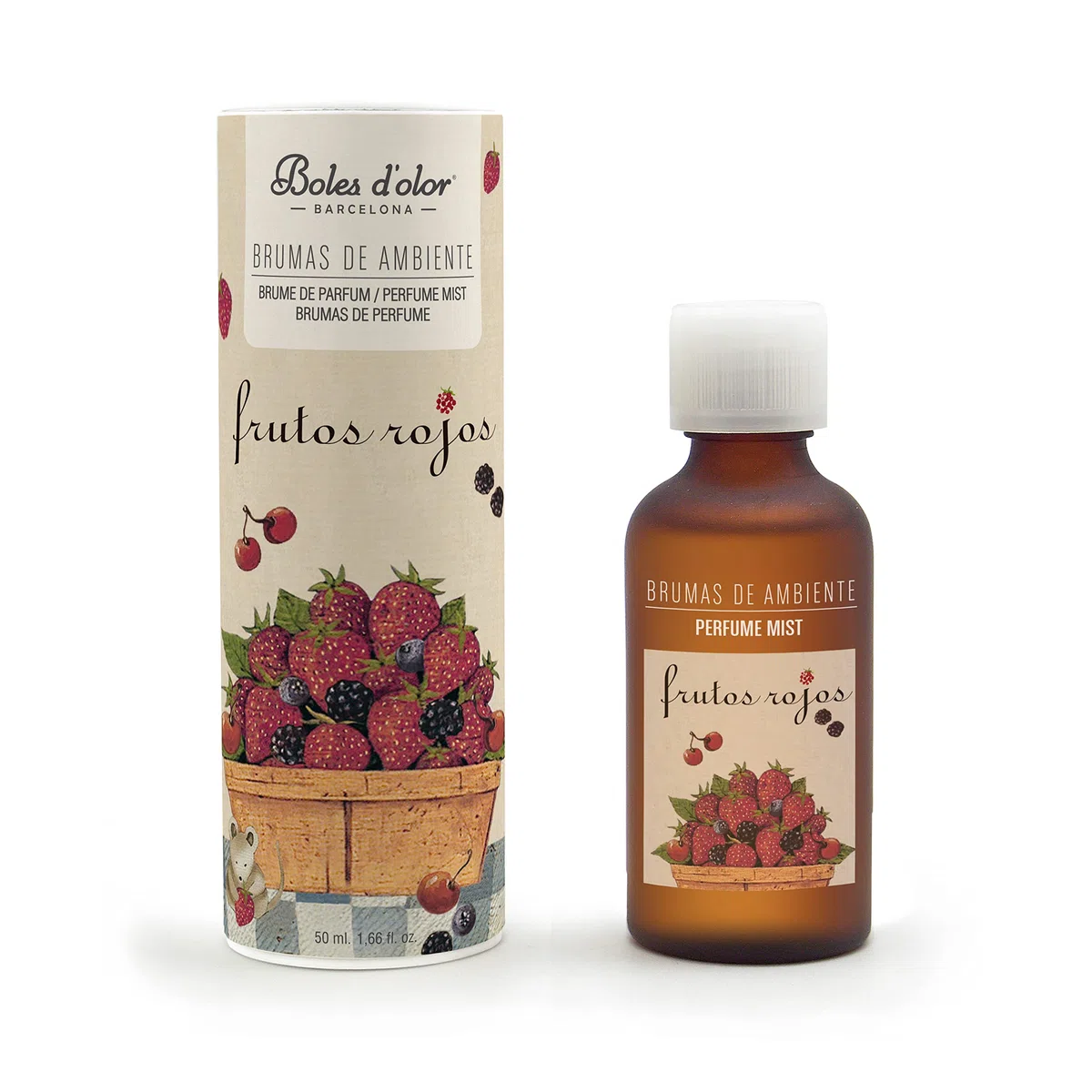 Boles d'olor Ambient Brumas Frutos Rojos 50ml fragancia para difusores de aroma