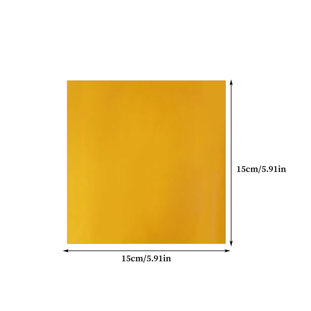 20 hojas de papel de aluminio dorado para manualidades | Láminas de estaño para manualidades en oro plateado,fáciles de cortar y dar forma, de 15x15cm y 0,07mm de grosor,Para , álbumes recortes