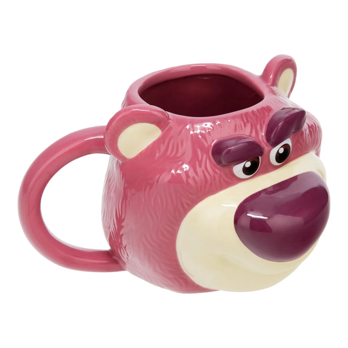 Paladone Taza de cerámica Lotso Huggin Bear de 680 ml, con licencia oficial de Disney Toy Story, ideal para té, chocolate caliente y más. Un regalo para los fans de la cultura pop.