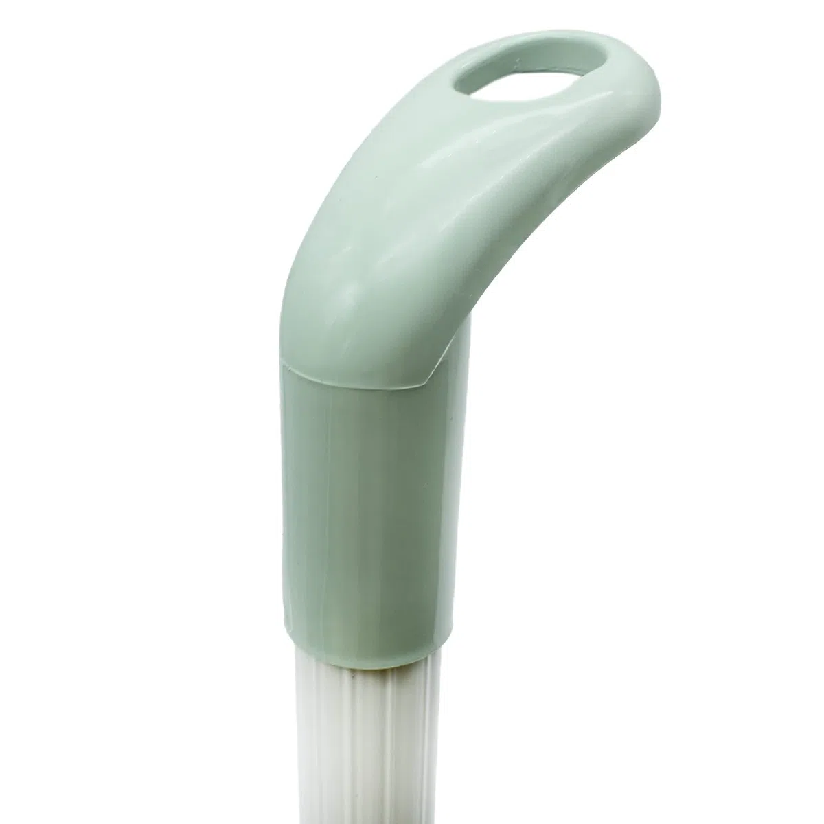 CABLEPELADO Recogedor con Palo plástico engomado | Resistente | Limpieza hogar | Herramienta de Limpieza | Apto para Limpieza de Polvo, Basura, Ceniza u Hojas | 84 cm Altura x 26 cm Ancho | Verde