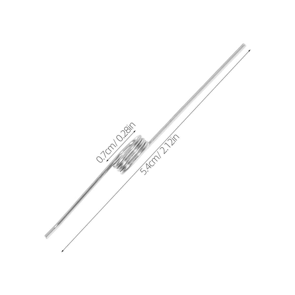PRETYZOOM 10 Piezas Resortes De Torsión Para Tapa De Cubo De Basura De Torsión Metálico Para Reparación De Tapa De Cubo De Basura Accesorios Para