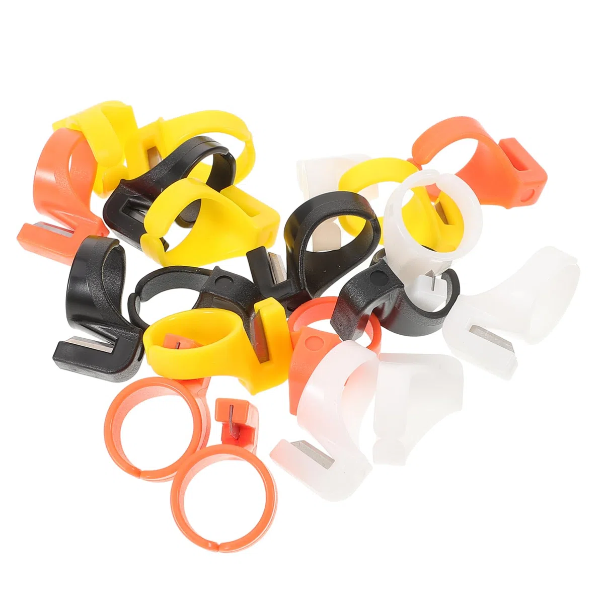 Cortador De Anillos Para Hilo De Costura 20 Piezas Herramienta De Corte Manual Ligera Y Portátil Para Bordado Y Coser a Mano