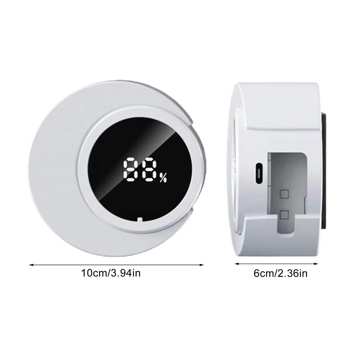 Cepillo De Dientes Rannizante UV - De Cepillo De Dientes | 2 Ranuras Desinfectantes Y Soporte del Cepillo De Dientes | Soportes De Cepillo De Dientes Montado En La Pared | Accesorios De