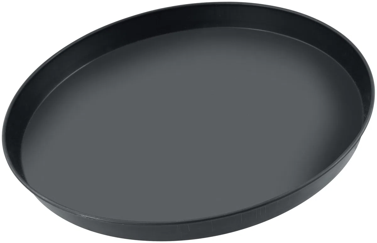 FM PROFESSIONAL Molde para Pizza Professional, Negro, 28cm, acero con revestimiento antiadherente. 1 ud.
