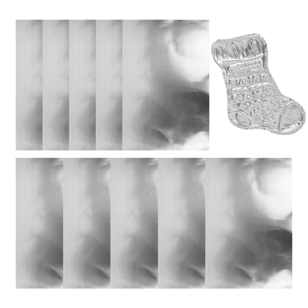 10 Hojas De Papel De Repujado, Hojas De Papel De Aluminio Para Manualidades En Relieve De 0,07 Mm, Piezas De Aluminio Decorativas Cortables, Manualidades Multiusos Para, Grabar