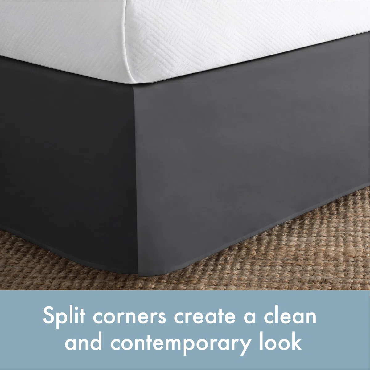 TodaysHome Basic Cotton Rich Tailored Sham with 2" Flange 2