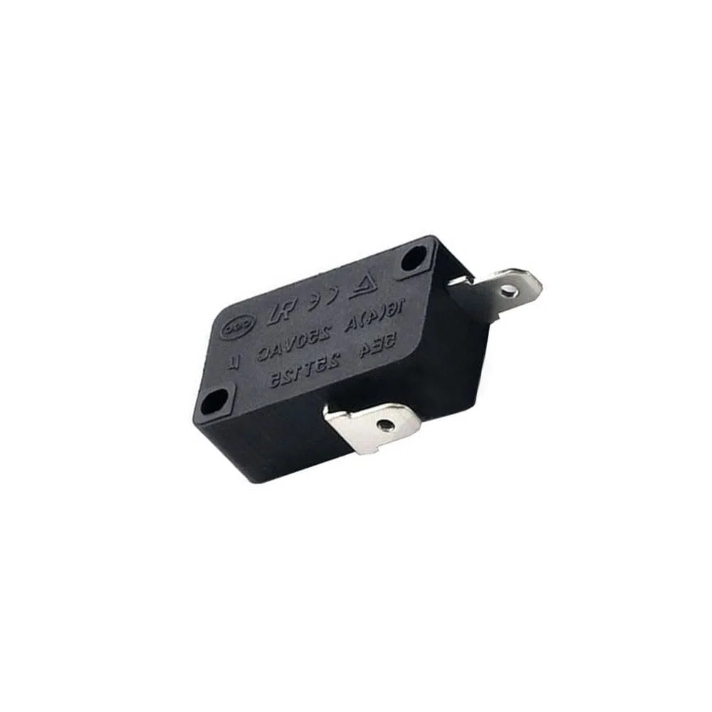 5PCS KW1-103 Micro Interruptor 16A 250V 2 Pin Micro Interruptor Normalmente Cerrado para Horno Microondas Lavadora Olla Arrocera