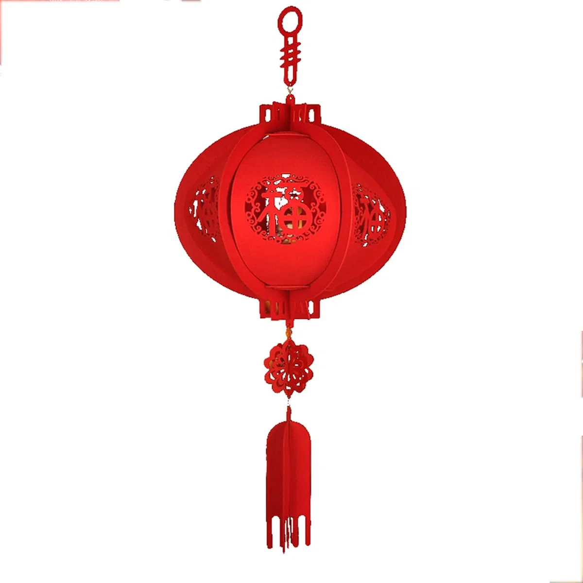 Festival Lighting Happy New Year Chinese Red Lucky Lantern Hanging Spring Festival Home Decor