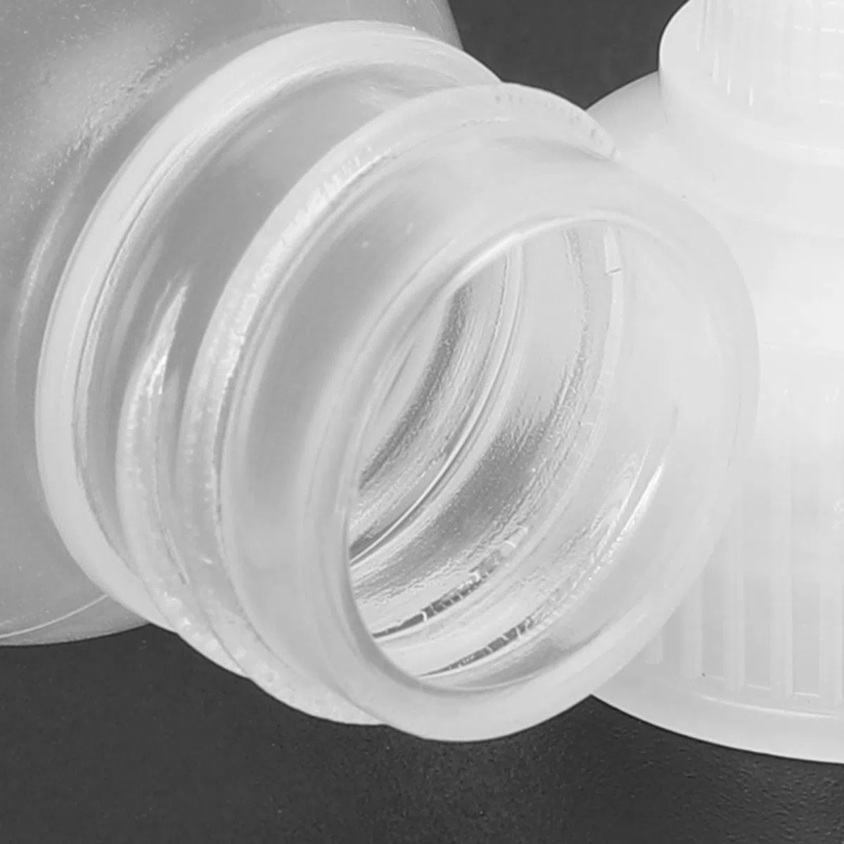 Jarras de almacenamiento de pintura de 30 ml Botellas de aerógrafo vacío recipientes de plástico con escala para mezcla de pintura de arte y elaboración detallada