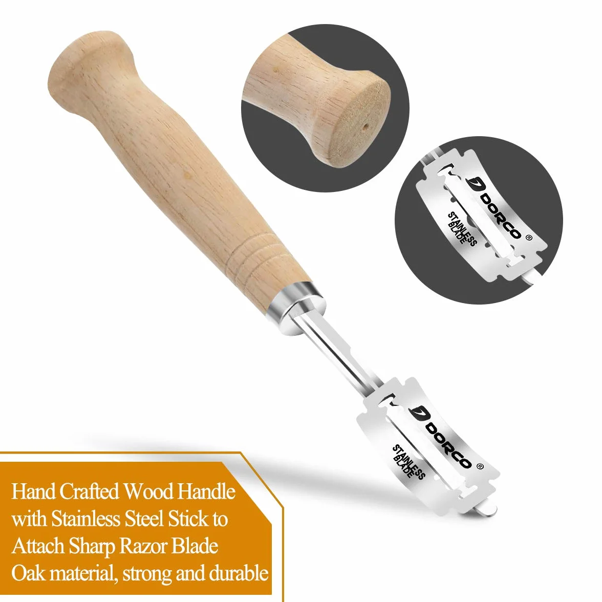 Litthing 6pcs Herramienta de Corte de Pan Cuchillo de Masa Cuchillo multiusos para cortar masa y pan Herramienta de cocina para pasta, pizza, postres y repostería, 18,5 x 3 cm
