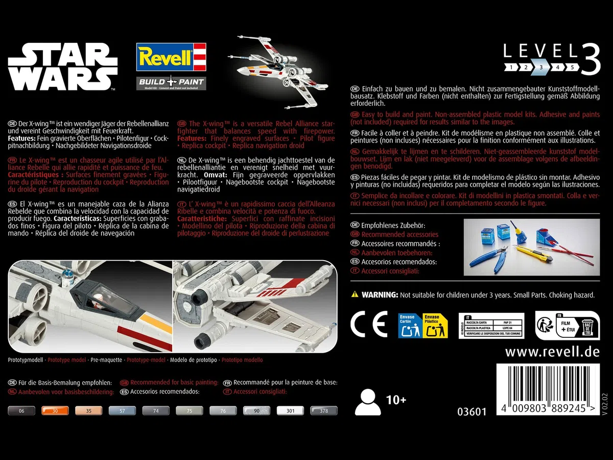 Revell Star Wars - Caza X-Wing 3601