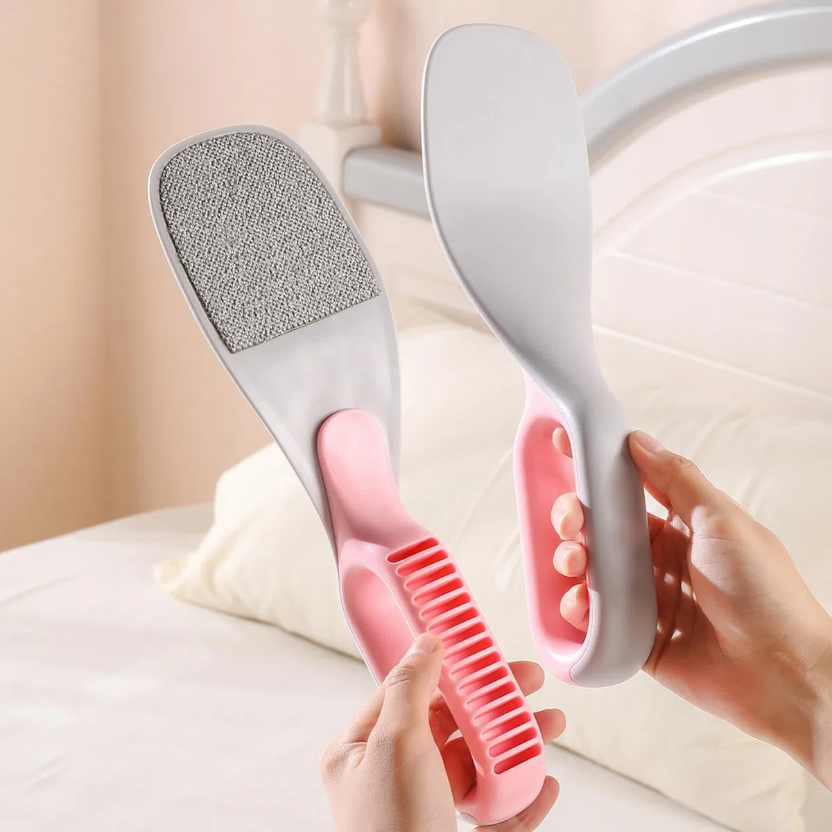 Herramienta para enrollar sábanas, mango ergonómico, portátil, para cambiar sábanas, para aplanar fundas de cama, colchones elevadores, dormitorio, sala de estudio, dormitorio, hotel, apartamento