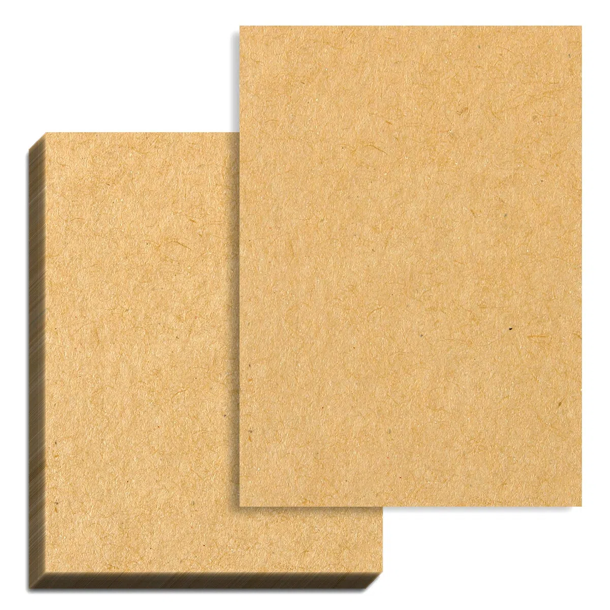 100 hojas, Papel Kraft Marrón A4, 100 g/m²