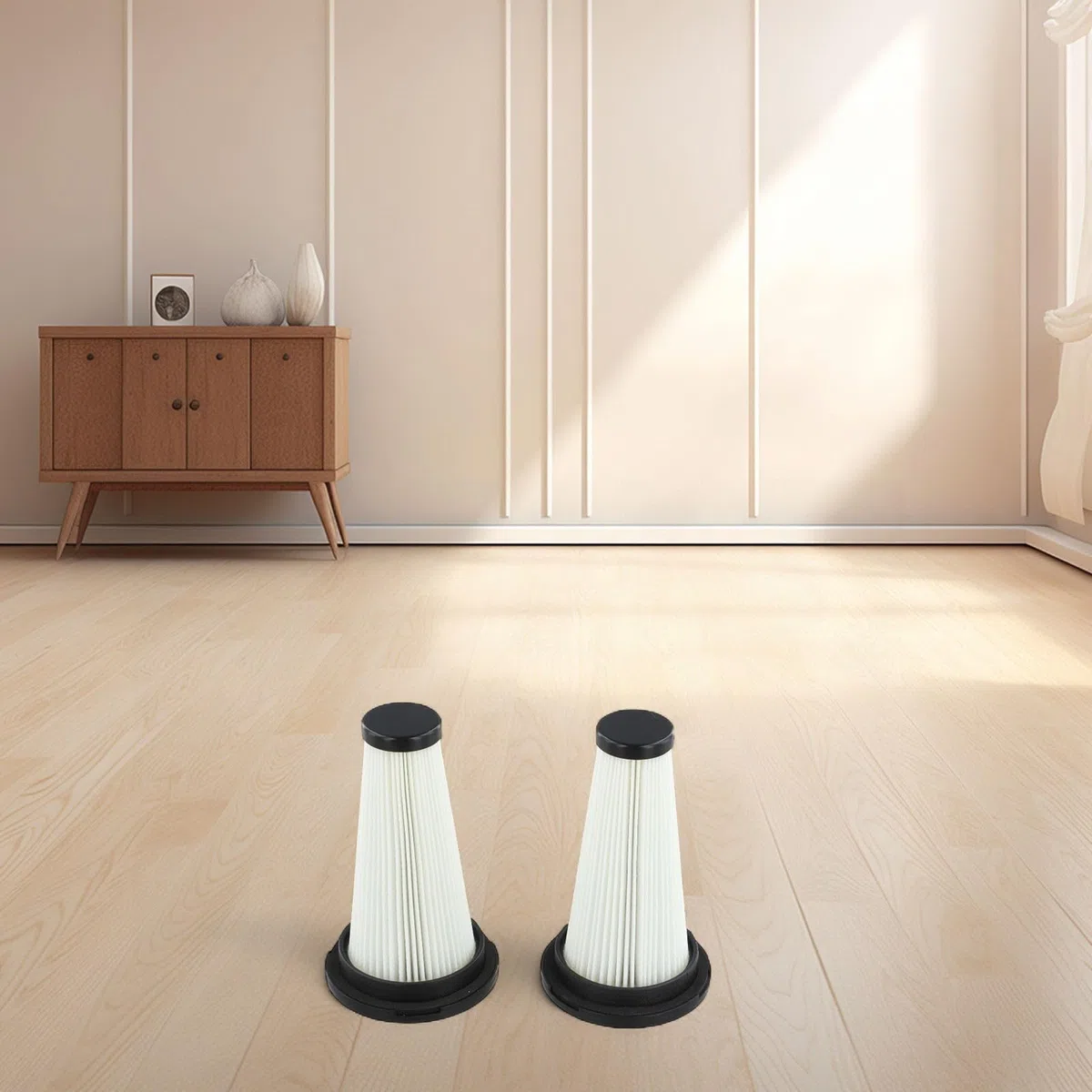 Filtro HEPA de repuesto para aspiradora inalámbrica MBYULO, lavable para polvo y caspa de mascotas con carcasa ABS, juego de accesorios de higiene de limpieza del hogar
