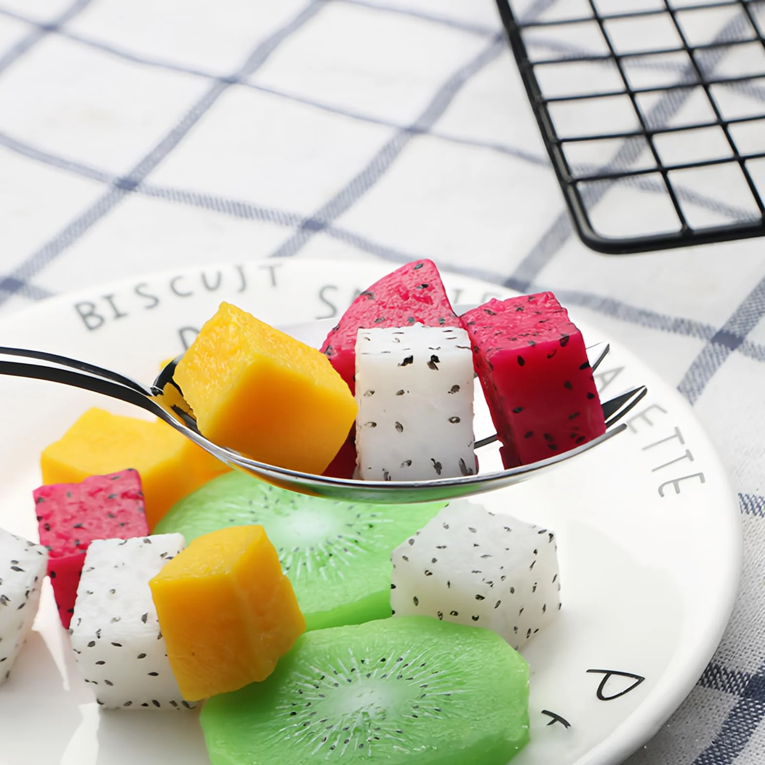 Cubiertos para Ensalada de Acero Inoxidable 28 cm, Tenedor y Cuchara Plateados, Servidores de Ensalada Aptos para Lavavajillas, para Restaurantes, Hoteles, Fiestas, Buffet