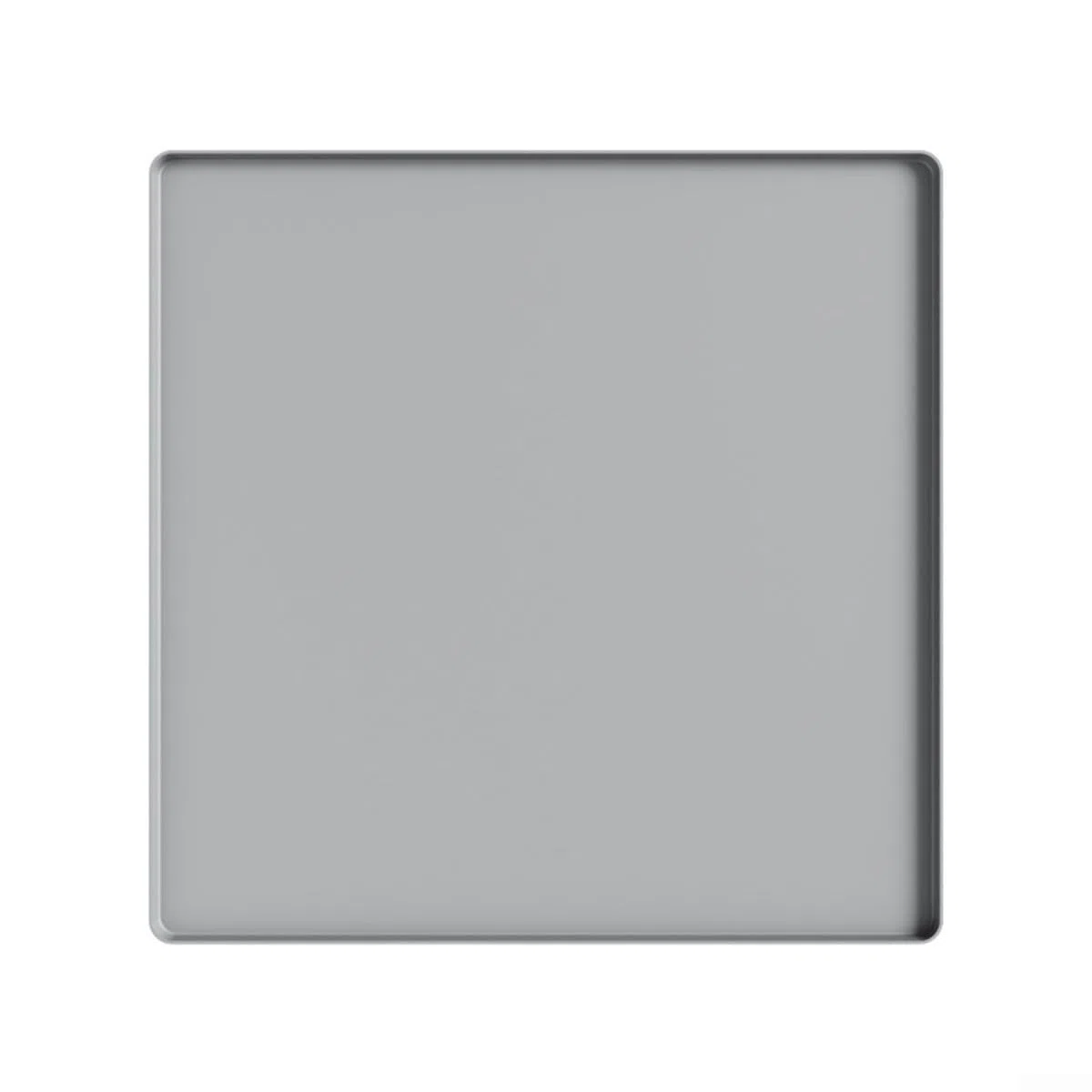 Yuanpgky Alfombrilla de silicona para nevera de 50 x 50 cm con base antideslizante y bordes elevados de 1,5 cm para contención de derrames, protección del suelo contra la humedad y la condensación