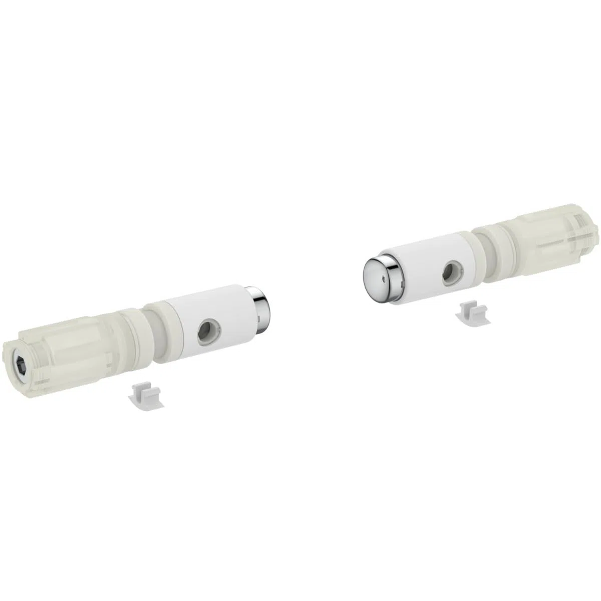 Ideal Standard - Multi Suites - Juego de embrague para tapa de inodoro de cierre lento i.life S, accesorio de repuesto para asiento original, TV90967, Neutro
